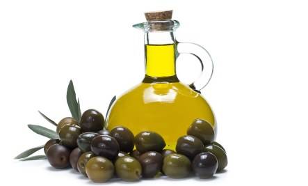 Bilde av en flaske med olivenolje